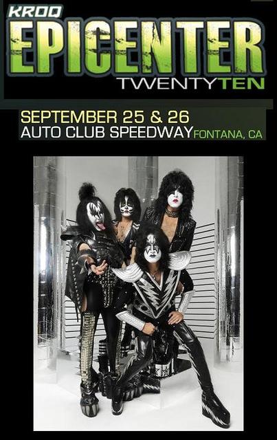 Poster from Fontana, CA, USA 25 September 2010 show