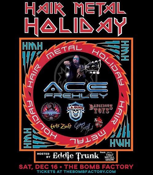 Poster from Ace Frehley Dallas, TX, USA 16 December 2017 show