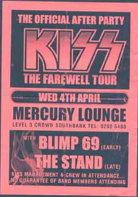 Farewell Tour After-party flyer