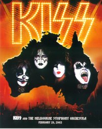 Kiss Symphony Tourbook Cover