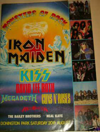 Monsters Of Rock 1988 Tourbook Cover