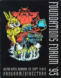 Foundations Forum 1993 Tourbook Cover
