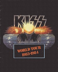 World Tour 1983 & 1984 Tourbook Cover