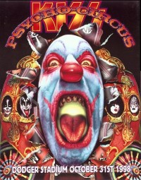Psycho Circus Dodger Stadium 1998 Tourbook Cover